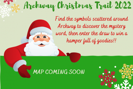 Find the symbols scattered around Archway to discover the mystery word, then enter the draw to win a hamper full of goodies!!